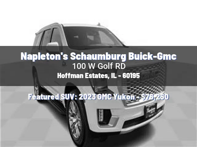 Napleton's Schaumburg Buick-Gmc