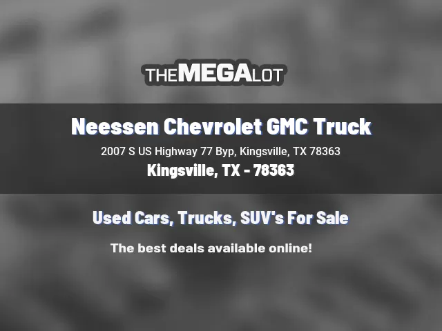 Neessen Chevrolet GMC Truck