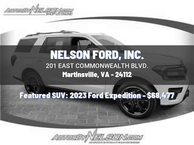 NELSON FORD, INC.