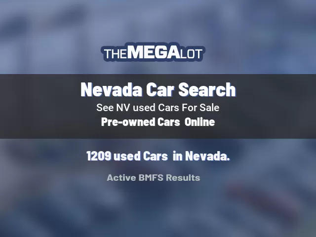 Nevada Car Search