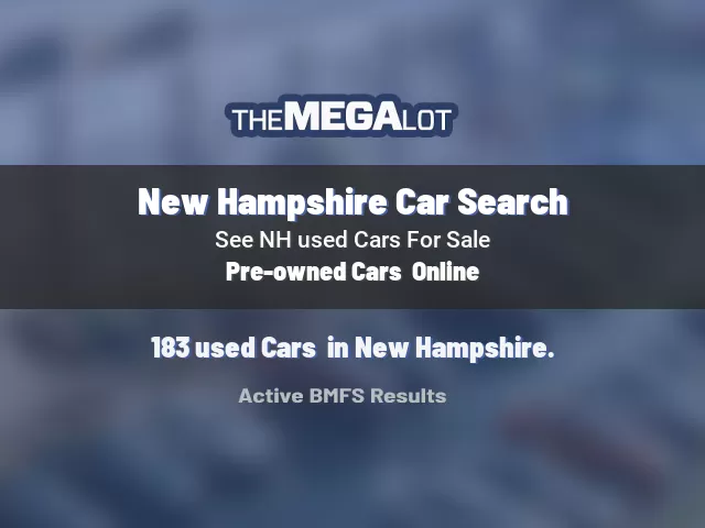 New Hampshire Car Search