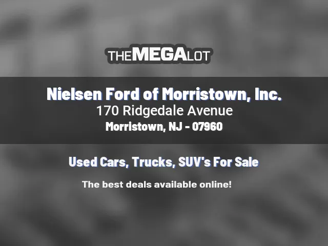 Nielsen Ford of Morristown, Inc.