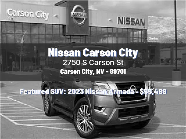 Nissan Carson City