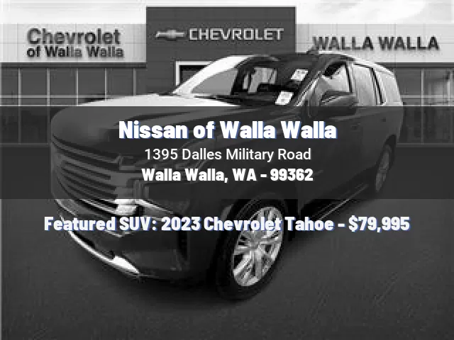 Nissan of Walla Walla