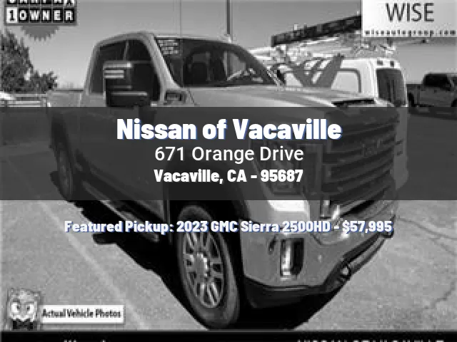 Nissan of Vacaville