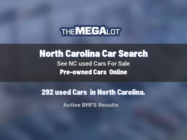 North Carolina Car Search