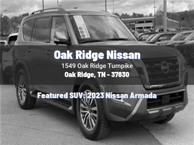 Oak Ridge Nissan