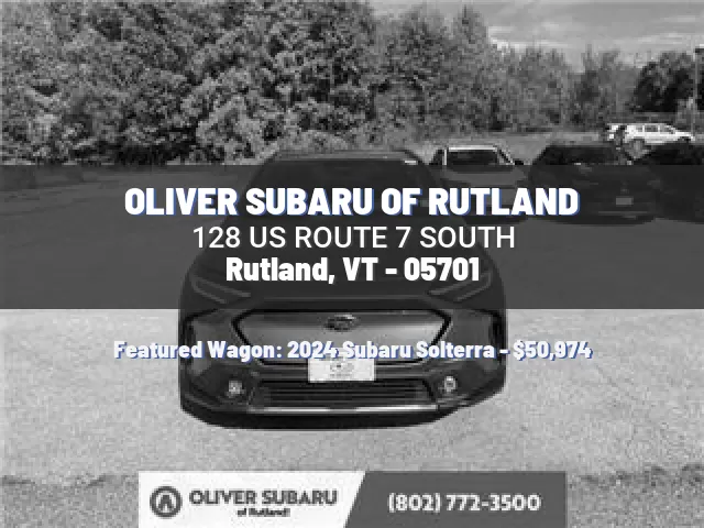 OLIVER SUBARU OF RUTLAND