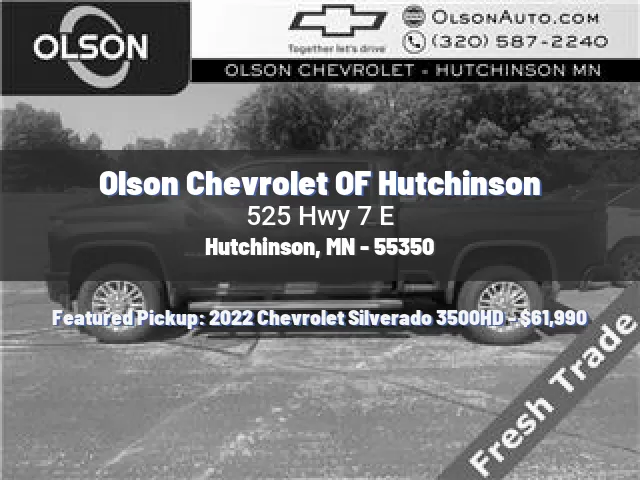 Olson Chevrolet OF Hutchinson