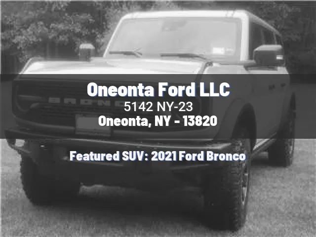 Oneonta Ford LLC