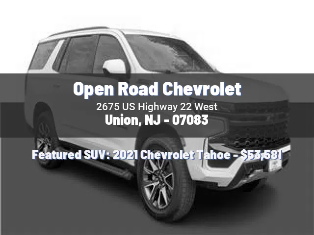 Open Road Chevrolet