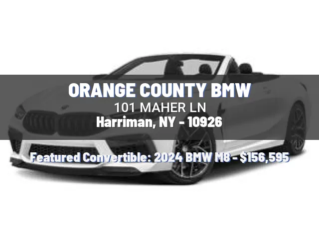 ORANGE COUNTY BMW