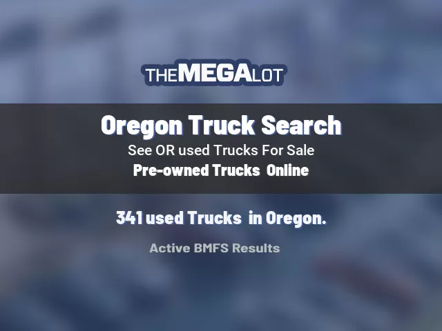 Oregon Truck Search