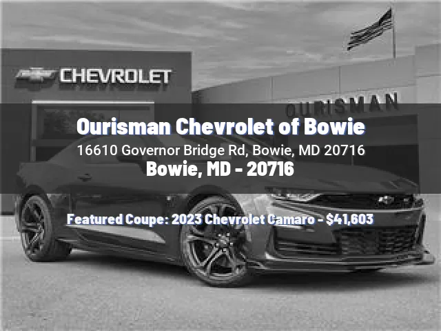 Ourisman Chevrolet of Bowie