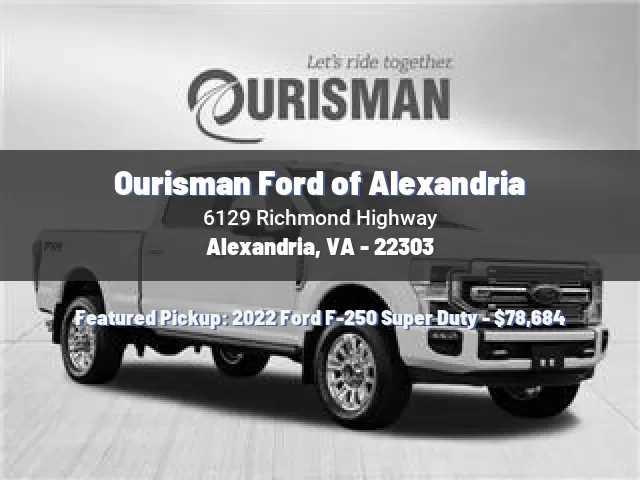 Ourisman Ford of Alexandria