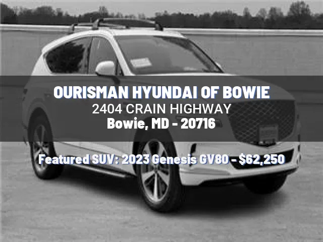 OURISMAN HYUNDAI OF BOWIE