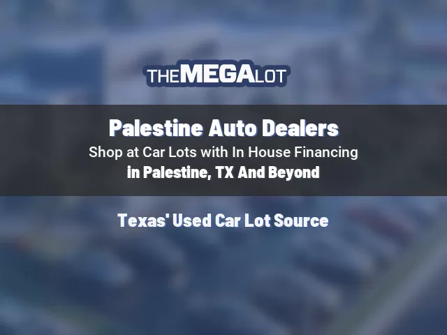 Palestine Auto Dealers