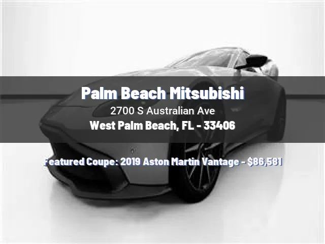 Palm Beach Mitsubishi