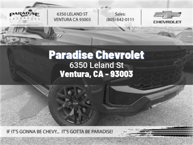 Paradise Chevrolet