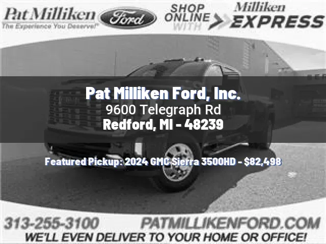 Pat Milliken Ford, Inc.