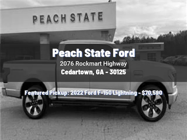 Peach State Ford