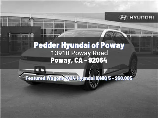 Pedder Hyundai of Poway