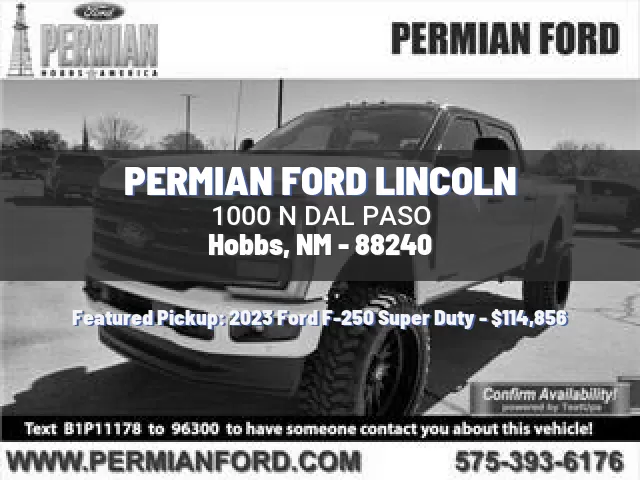 PERMIAN FORD LINCOLN