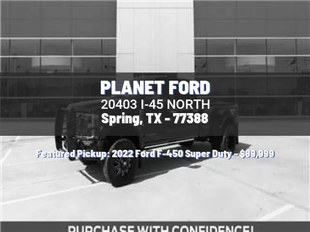 PLANET FORD