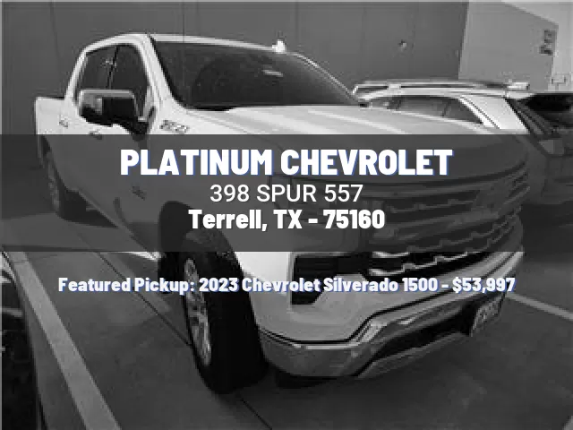 PLATINUM CHEVROLET