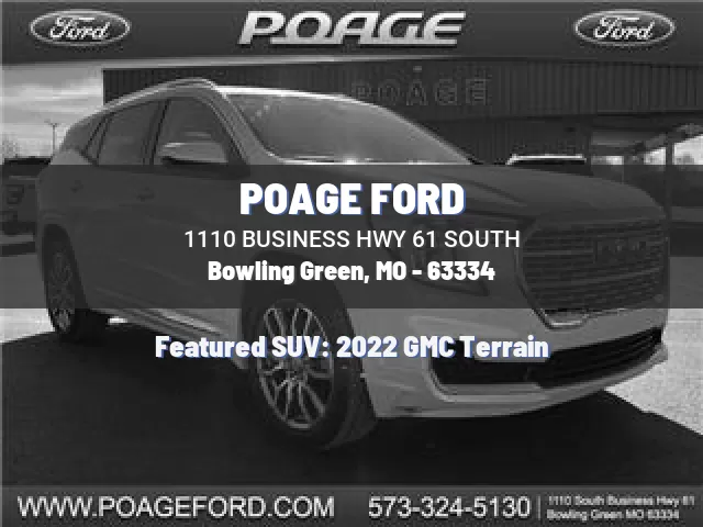 POAGE FORD