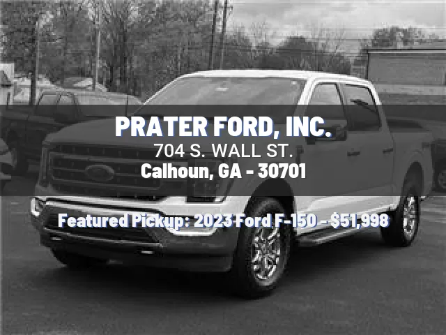 PRATER FORD, INC.