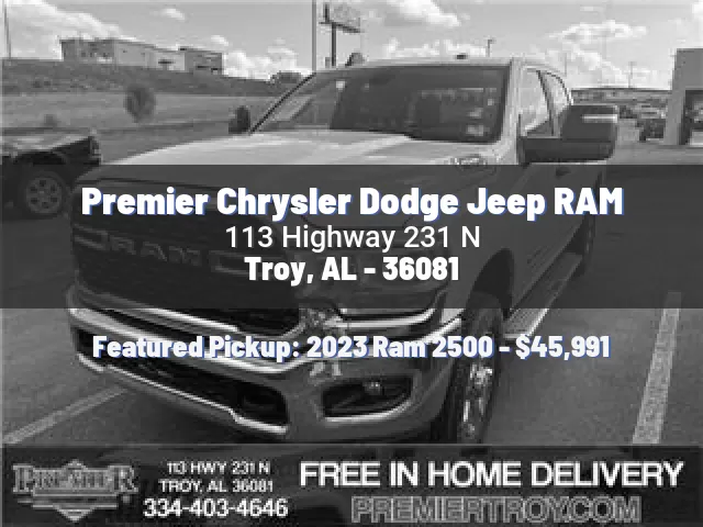 Premier Chrysler Dodge Jeep RAM