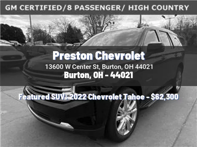 Preston Chevrolet