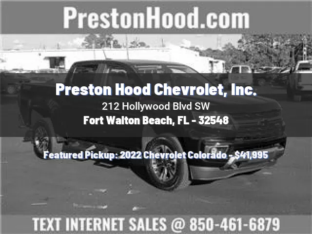 Preston Hood Chevrolet, Inc.