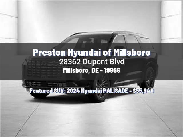 Preston Hyundai of Millsboro