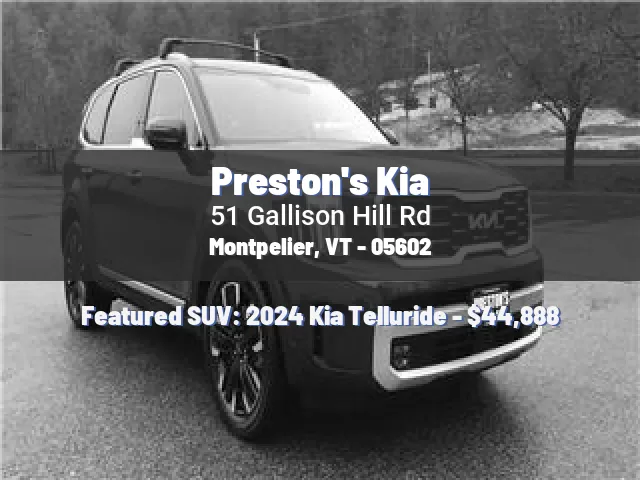 Preston's Kia