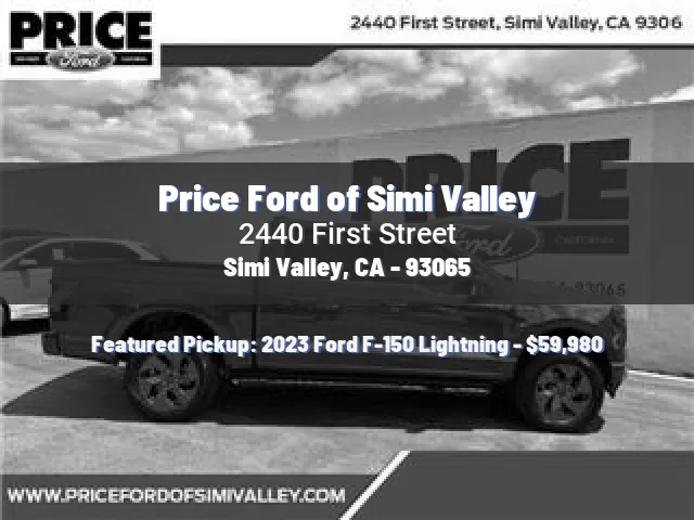 Price Ford of Simi Valley