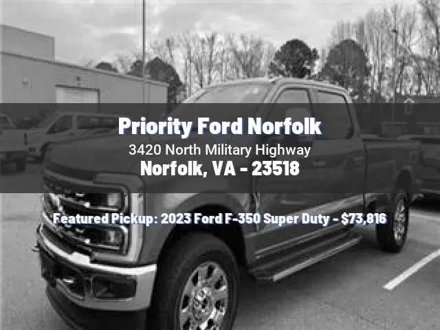 Priority Ford Norfolk