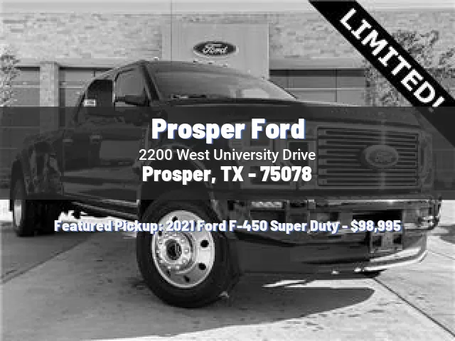 Prosper Ford