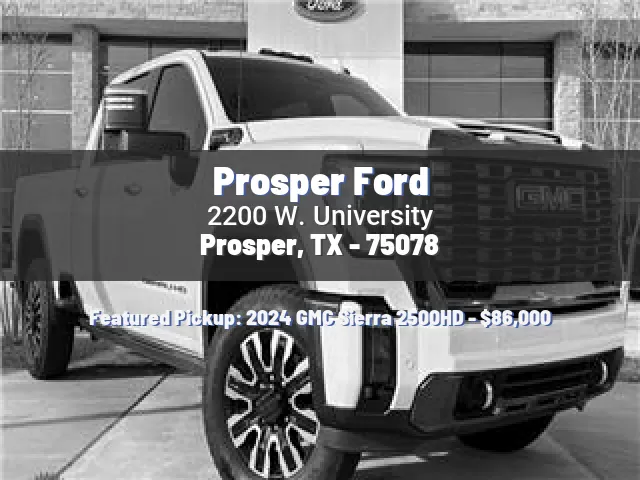 Prosper Ford