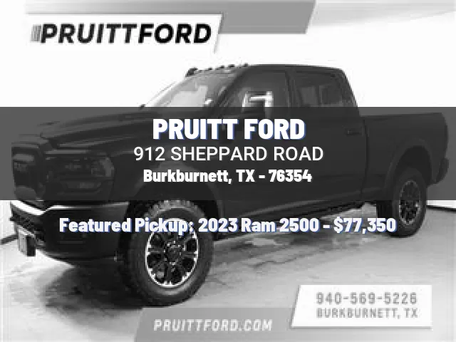 PRUITT FORD