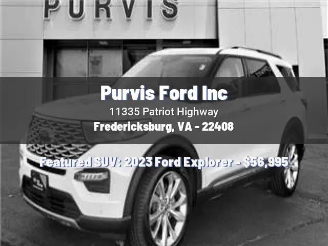 Purvis Ford Inc