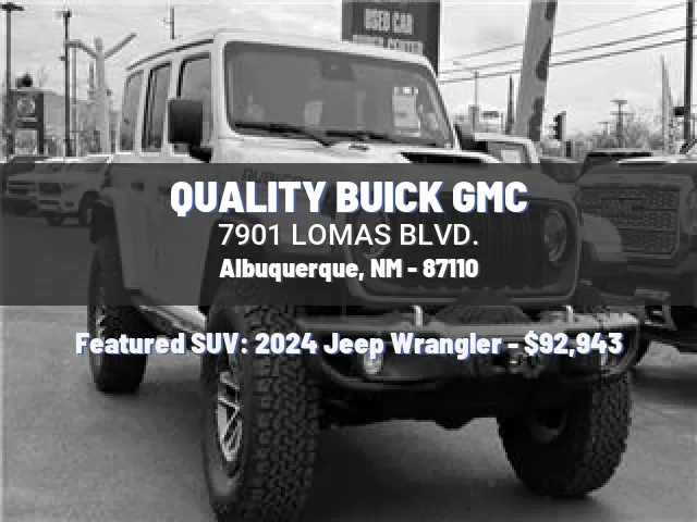 QUALITY BUICK GMC