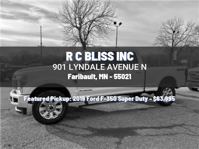 R C BLISS INC