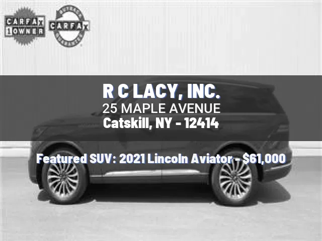 R C LACY, INC.