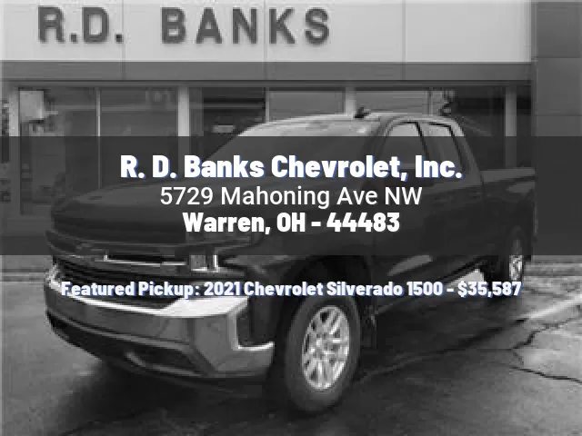 R. D. Banks Chevrolet, Inc.