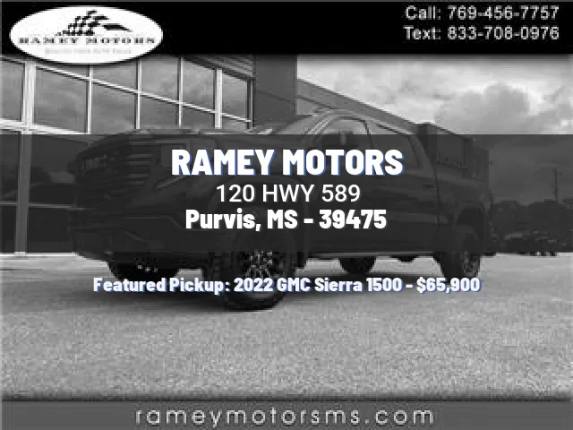 RAMEY MOTORS