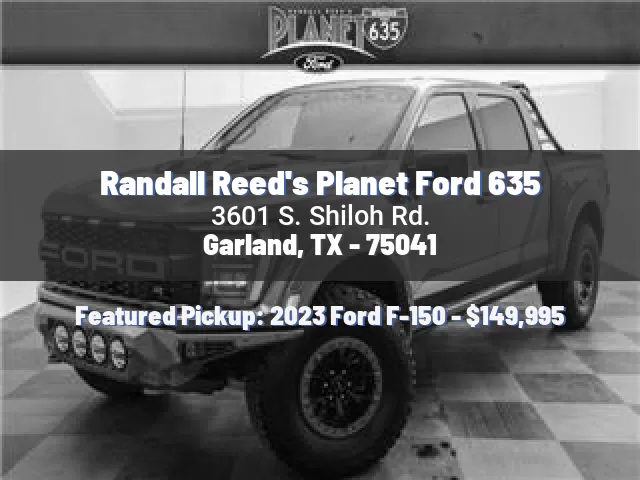 Randall Reed's Planet Ford 635