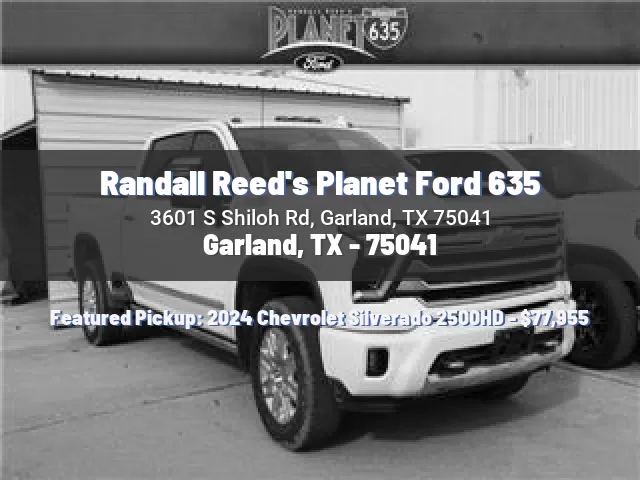 Randall Reed's Planet Ford 635