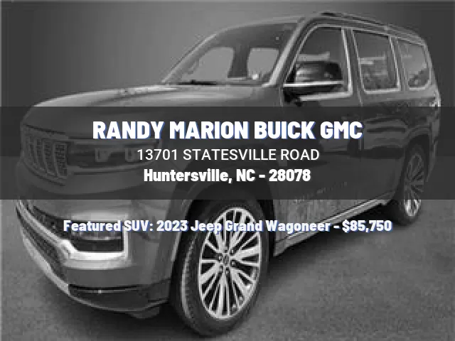 RANDY MARION BUICK GMC